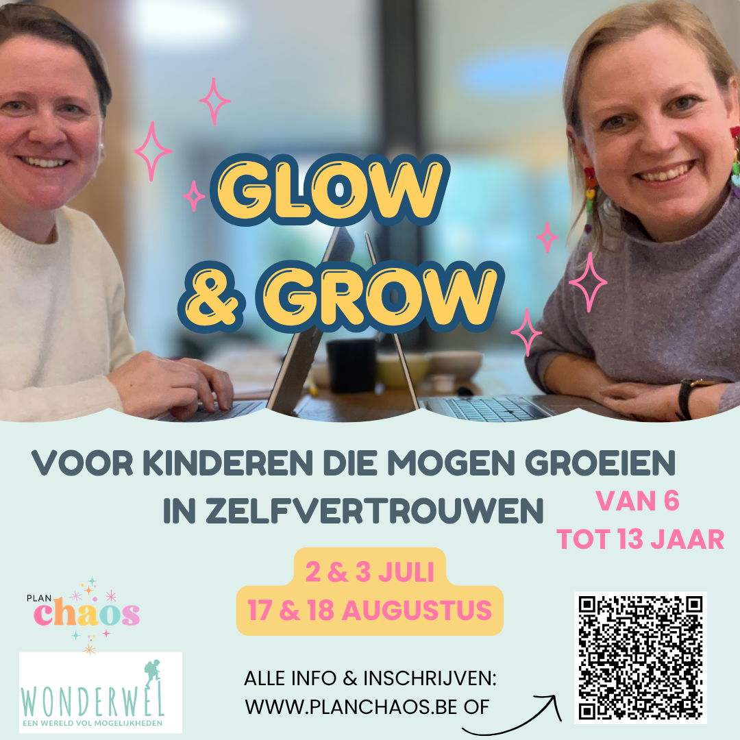 Glow & Grow: Zelfvertrouwen-workshop voor kinderen (6-13 jaar)
