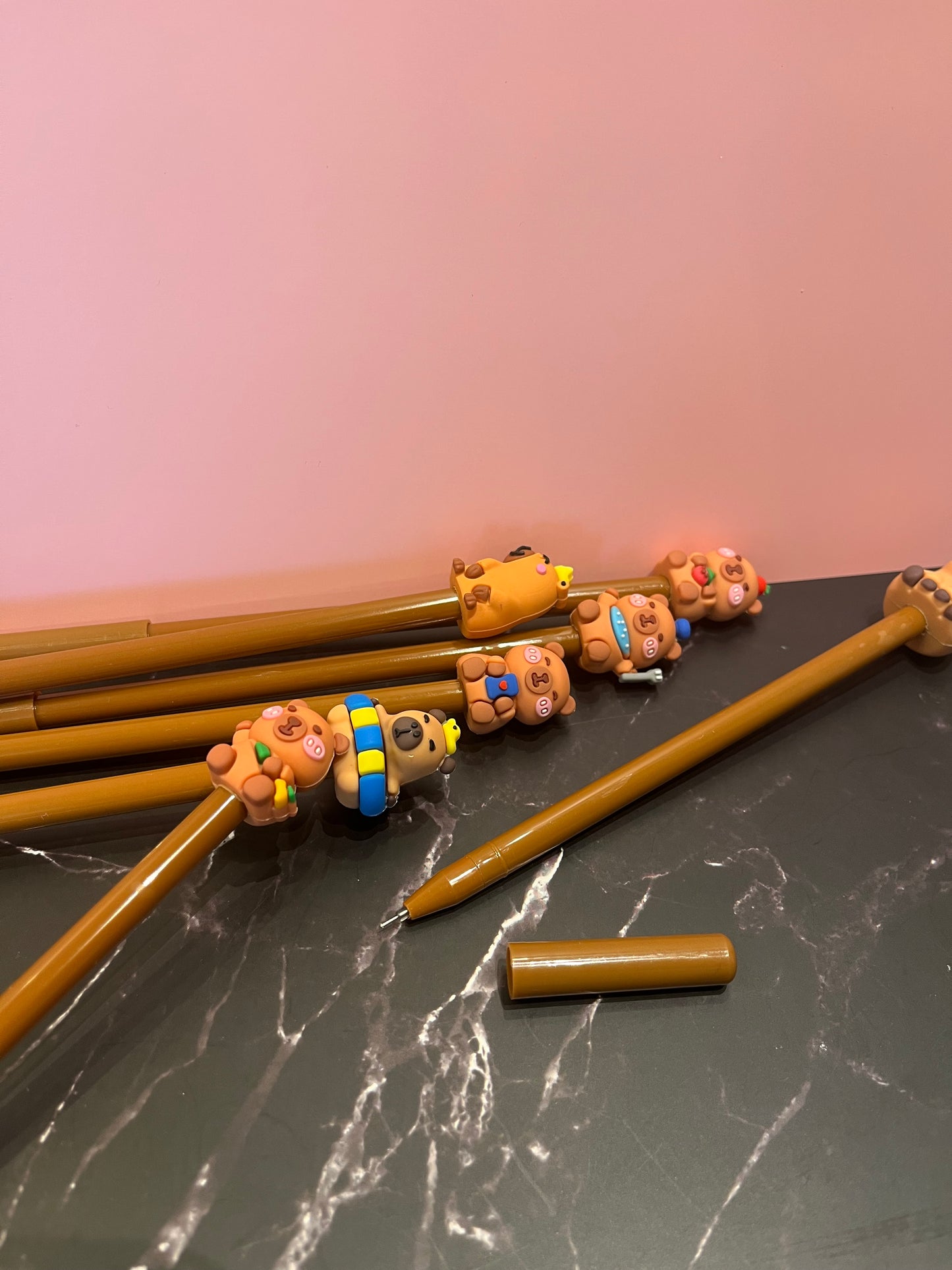 Capibara uitdeelcadeautjes