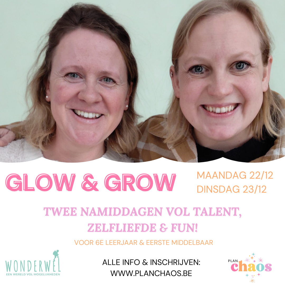 Workshop glow & grow - 22 & 23 december namiddag - Wonderwel Kortrijk