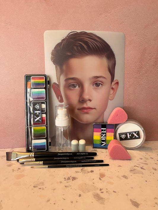 Complete Schmink Startset voor Beginners – One Stroke en Rainbow