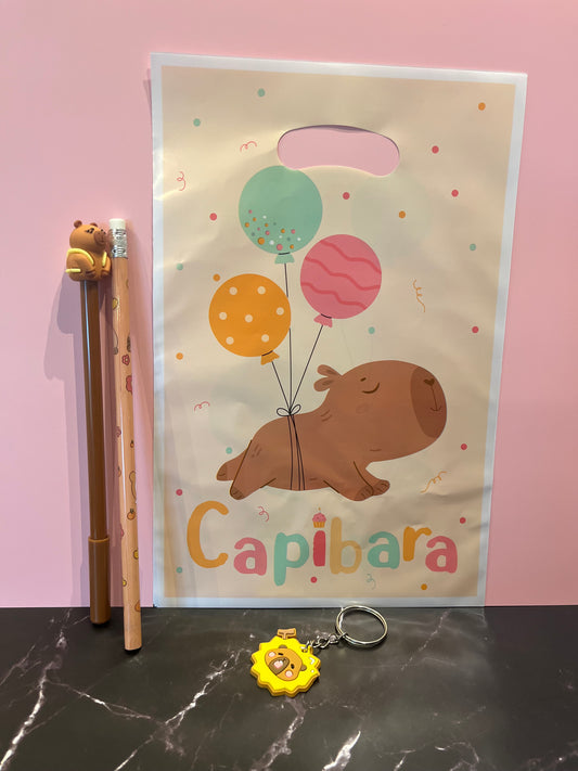 Capibara uitdeelcadeautjes