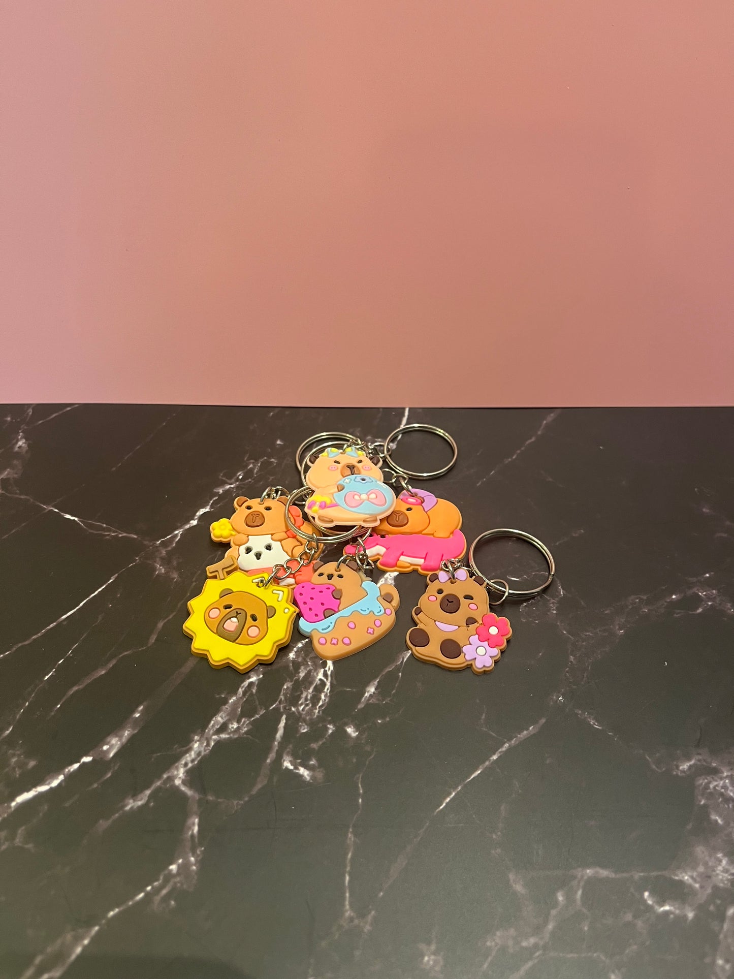 Capibara uitdeelcadeautjes