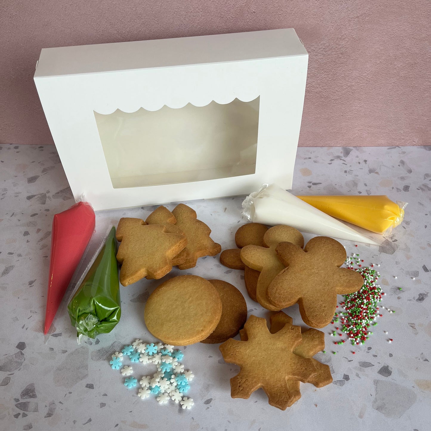 🍪DIY koekjes versieren 🎄 workshop in een doosje