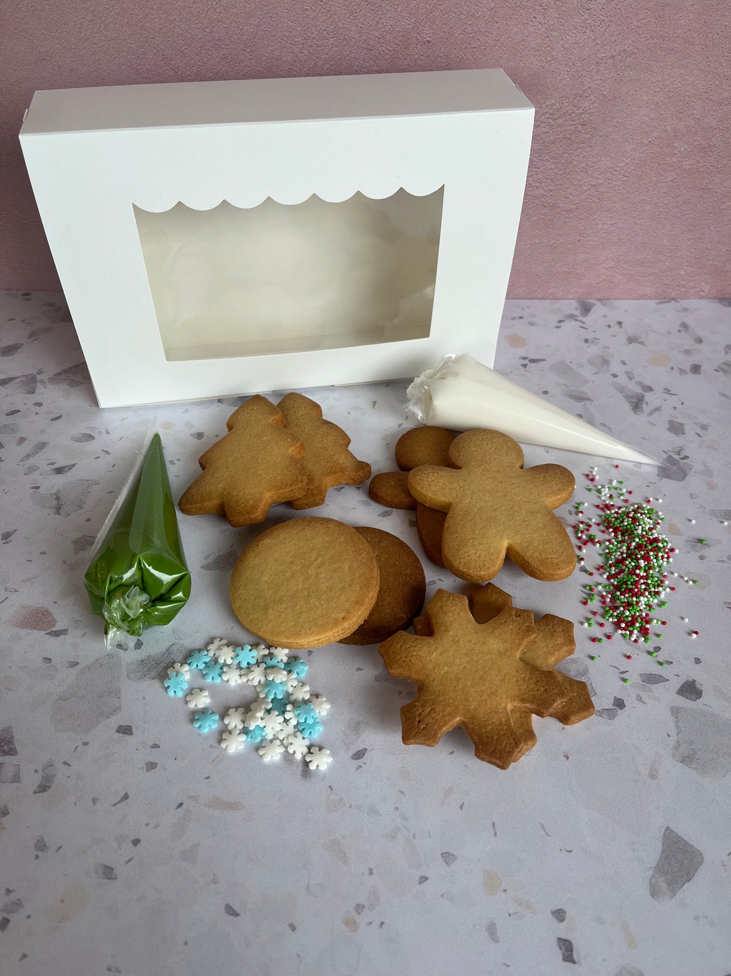 🍪DIY koekjes versieren 🎄 workshop in een doosje